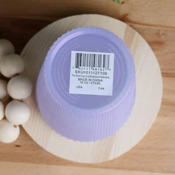 Starbucks 2021 Icy White Bling Studded Tumbler 16oz - Picture 2 of 4